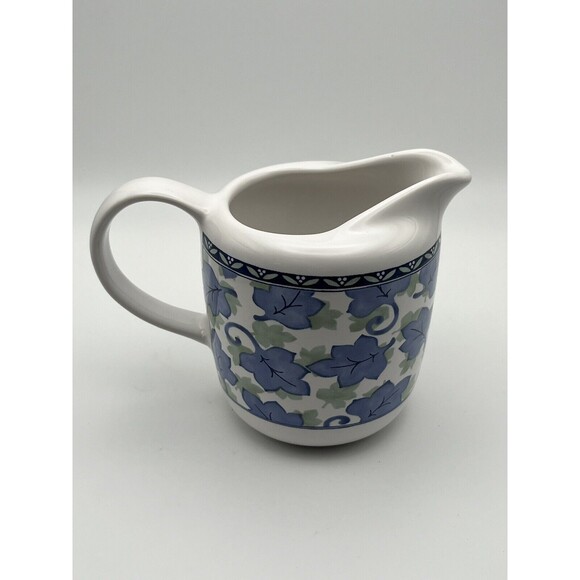 Pfaltzgraff Blue Isle 14 oz Creamer 10 oz Sugar Bowl Lid Set 1997 NEW IN BOX - Picture 7 of 12